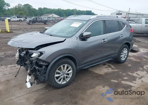 2017 Nissan Rogue Sv из США, поврежденный, VIN KNMAT2MT0HP534517